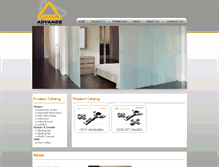 Tablet Screenshot of advanceinterior.com